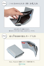 Load image into Gallery viewer, ミニ財布 レディース 本革 コンパクト 人気 財布